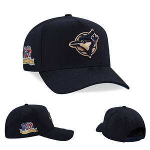 Gorras promocionales ajustadas de 6 paneles con logotipo bordado de béisbol OEM deportivo liso nuevo logotipo personalizado al por mayor - Product Image 3