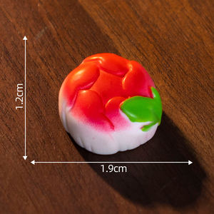 1:12 simulación miniatura comida y fruta resina pastel flor Dim Sum pastel DIY Decoración Accesorios Mini escritorio Knickknacks - Product Image 3
