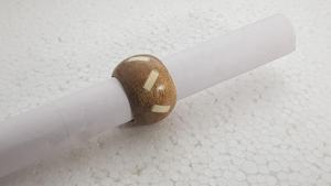 Anillo de madera medio redondo hecho a mano para decoración del hogar, accesorios personalizados para fiesta de boda, servilletas, indio, hecho a mano, nuevo estilo - Product Image 2