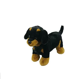 Wholesale custom Germany wiener dog dachshund stuffed toy sausage dog large stuffed animal toy