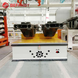 وضع التحكم العمودي agv توجيه 30t عربة مسطحة كهربائية - Product Image 6