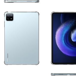 Funda Transparente Negra de TPU para Tablet Xiaomi Pad 6 y Pad 6 Pro de 11 Pulgadas 2024, Antigolpes, con Airbag, Protección Total - Product Image 2