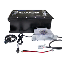 Paket Baterai Lifepo4 Kustom 36v 48v 72v Baterai Lithium untuk Kereta Golf 72ah 100ah 105ah 150ah 160ah 200ah 300ah