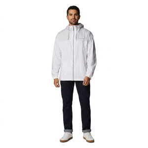<b>Men</b> Windbreaker <b>Jacket</b> Stand Collar Front Logo Fully Customized Outdoor Waterproof Anti Wrinkle Top Trend - Product Image 1