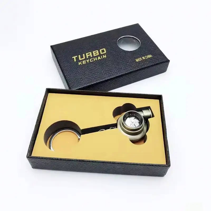 Harga pabrik penjualan terlaris gantungan kunci otomotif suku cadang mobil gantungan kunci Turbo turbin gantungan kunci gantungan kunci logam