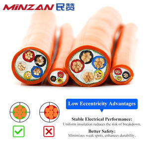 معايير أسترالية 2 3 4 نواة وأرضية 4 مم 2 6 مم 2 10 مم 2 16 مم 2 25 مم 2 35 مم 2 50 مم 2 كابل نحاسي مغمد من كلوريد البولي فينيل - Product Image 2