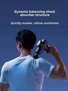 <span class=keywords><strong>Pistolet</strong></span> de massage en <span class=keywords><strong>silicone</strong></span> Mijia Fascia Gun <span class=keywords><strong>Pro</strong></span>, 35 kg de force de poussée, double mode, 12 niveaux d'intensité réglable, multifonctionnel, professionnel - Product Image 3