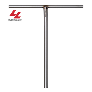 Huoli 680Mm * 610Mm Scs 4130 Chromoly Thép Xe Tay Ga Thanh T-Thanh Màu Sắc Nguyên Tùy Chỉnh Biểu Tượng Lừa Xe Tay Ga Thanh Cho Diễn Viên Đóng Thế Trẻ em' Xe Tay Ga - Product Image 1