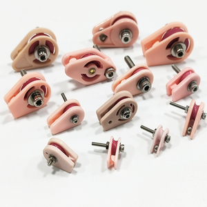 เครื่องม้วนสายแบบจั๊มเปอร์เครื่องป้องกันรอกจ่ายเงินแบริ่งเข็มถัก - Product Image 1