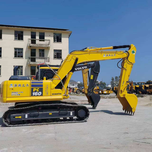 Komatsu PC160 Used Sixteen Ton Mini Excavator Original Japanese <b>Engineering</b> Model With Core Pump Motor Gear - Product Image 1