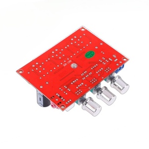 Carte d'amplificateur de puissance numérique 2.1 canaux XH-M139, tension large bande 12V-24V, amplificateur 50W+100W avec carte TPA3116D2 - Product Image 2