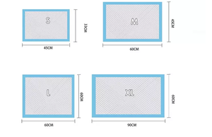 CDHB Super Absorbant Tapis d'entraînement pour animaux de compagnie et chiots Tapis à pipi Tapis de propreté jetables pour animaux de compagnie - Product Image 4