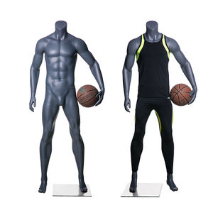 Maniquí de Baloncesto de Fibra de Vidrio, Maniquí Masculino sin Cabeza de Cuerpo Completo, Exhibición de Ropa con Ventana, a la Venta, a la Venta, Al por Mayor, a la Moda, <span class=keywords><strong>para</strong></span> Hombre - Product Image 1