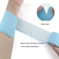 Cinta Adhesiva de Algodón LEAB de 5cm x 6.9m para Dedos, para Agarre en Calcetines de Fútbol, Levantamiento de Pesas, Escalada en Roca, Gimnasio, Crossfit, Judo