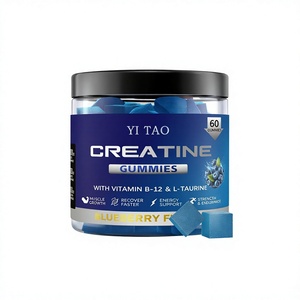 Suplemento Dietético de Creatina Monohidrato Vegana en Gomitas, Marca Privada/OEM ODM, 5000mg, Gomitas de Creatina Pre-Entrenamiento - Product Image 1
