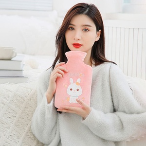 500ml 1000ml dibujos animados lindo Animal felpa <span class=keywords><strong>bolsa</strong></span> <span class=keywords><strong>de</strong></span> <span class=keywords><strong>agua</strong></span> <span class=keywords><strong>caliente</strong></span> mantener <span class=keywords><strong>caliente</strong></span> alta densidad Pvc botella <span class=keywords><strong>de</strong></span> <span class=keywords><strong>agua</strong></span> <span class=keywords><strong>caliente</strong></span> - Product Image 5