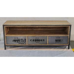 Meuble bar moderne en bois massif, best-seller, pour salon, armoire de rangement en bois moderne de haute qualité - Product Image 1