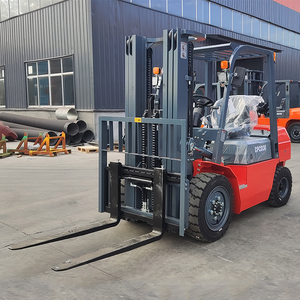 Chariot élévateur diesel ZLIN de 3 à 16 tonnes avec siège, hauteur de levage de 4 m, mât monophasé, dimensions 1220x125x50, certifié CE - Product Image 4