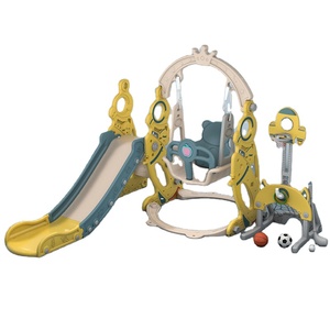 Castillo Inflable Miduoqi, Columpio y Tobogán de Plástico para Interiores, para Uso en Parques Infantiles y Centros Comerciales - Product Image 1