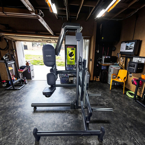 Hochwertige Pendel Hip Kickback Maschine für Gesäß platte geladen Glute Isolation Trainer <span class=keywords><strong>Butt</strong></span> Builder Ausrüstung Hüft verlängerung - Product Image 6