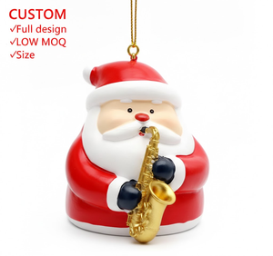 Décorations de Noël en résine personnalisées, ornements en vrac stratégiques pour une visibilité commerciale et en détail accrue - Product Image 3