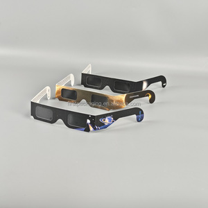 Conception personnalisée imprimé solaire film HD croustillant solaire <span class=keywords><strong>image</strong></span> éclipse <span class=keywords><strong>lunettes</strong></span> solaires visualisation papier <span class=keywords><strong>lunettes</strong></span> <span class=keywords><strong>3D</strong></span> pour éclipse - Product Image 5