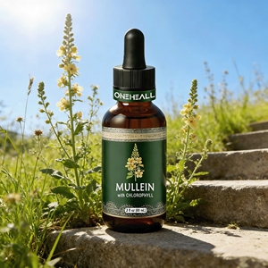 Gotas de Hoja de Verbasco Silvestre de Grado Alimenticio para el Apoyo Pulmonar y Respiratorio, Refuerzo de la Inmunidad en Botella - Product Image 5
