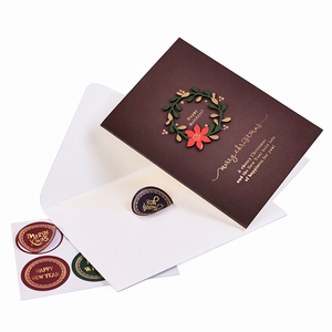 Carte de Noël Creative Pliant Gratitude Bénédiction Carte Message Petite Carte Invitation D'<span class=keywords><strong>anniversaire</strong></span> Des Enfants - Product Image 1