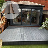 Planche de terrasse composite Bois Plastique composite Bois composite Plastique Terrasse extérieure composite à noyau solide