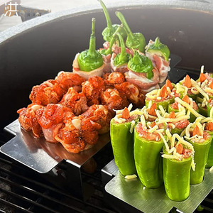 <span class=keywords><strong>Jalapeno</strong></span> nướng Rack-thép không gỉ rang chảo cho Nướng Nấu ăn gà chân & cánh lò hút thuốc & rang xay - Product Image 4