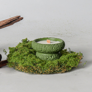 Bougie votive artisanale à la cire de noix de coco, parfum DESSERT, style nordique, pot en porcelaine, parfum d'intérieur de Noël, ornement DIY, vente chaude - Product Image 3