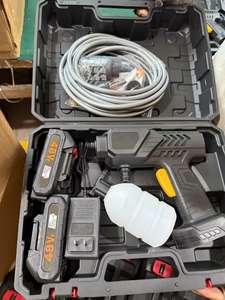 Tragbare 21V Lithium Cordless Wireless Auto waschanlage Hochdruck-Wasserstrahl-Schaum pistole aus strap azier fähigem Messing - Product Image 5