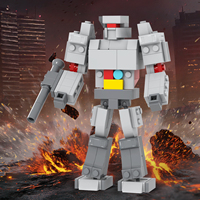 Bloques de Construcción MOOXI MOC1694, 210 Piezas, Robot Deformable, Regalo DIY, Rompecabezas, Juego de Bloques de Construcción de Anime Educativos de Plástico, Juguetes para Niños