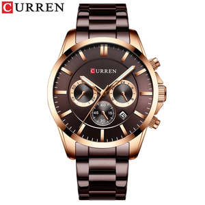 นาฬิกาข้อมือแบรนด์ดัง CURREN 8358 สำหรับผู้ชาย แฟชั่น ควอตซ์  สไตล์ธุรกิจ  วัสดุสแตนเลสสตีล  นาฬิกาสปอร์ตสำหรับผู้ชาย - Product Image 2