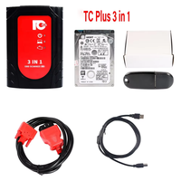 O TC PLUS 3-en-1 : Équipement de Diagnostic et de Programmation Professionnel pour Véhicules, Lecteur de Codes OBD2, Instrument de Diagnostic des Pannes Automobiles