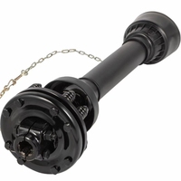 Arbre de prise de force (PTO) avec embrayage à friction et embrayage à glissement pour tondeuse rotative, broyeur, tracteur, protection contre les surcharges de l'engrenage de transmission