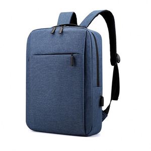 Mochila antirrobo <span class=keywords><strong>de</strong></span> viaje <span class=keywords><strong>de</strong></span> negocios OEM ODM <span class=keywords><strong>de</strong></span> nailon impermeable con USB y cierre <span class=keywords><strong>de</strong></span> cremallera hecha <span class=keywords><strong>de</strong></span> material Oxford reciclado - Product Image 1
