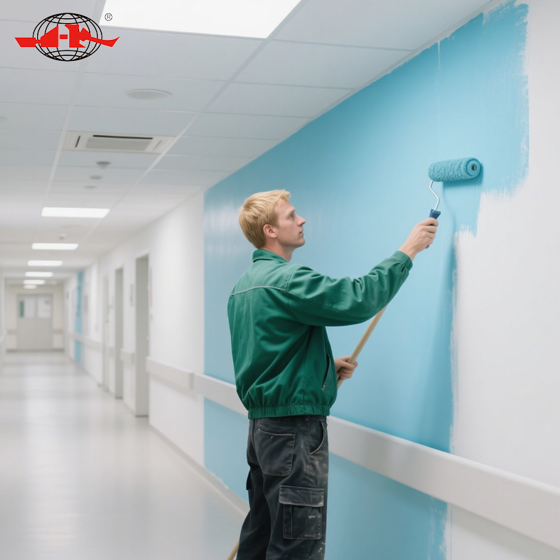 White Acrylic Latex Paint Matte Interior