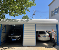 MTSD-003 garage préfabriqué en métal de hangar d'abri de structure métallique d'assemblage facile