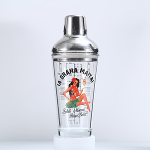 L Hot Selling Cocktail Shaker mit 400ml Edelstahl waage - Product Image 1