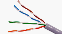 Produsen Cat5E Cat6 UTP kabel jaringan 0.2m 0.3m 1m 2m 3m 10m 30m 50m 305m kabel LAN kabel Patch untuk telekomunikasi