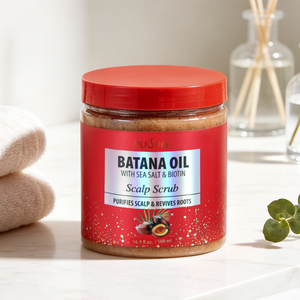 Shampoo Esfoliante Antiforfora per Pulizia Profonda del Cuoio Capelluto con Olio di Batana, Allevia il Prurito, Esfoliante per Capelli - Product Image 1