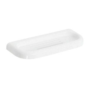 Lineabianco Porte-éponge et porte-savon combinés Blanc 16 cm de largeur 45 cm de hauteur 3,5 cm de longueur - Product Image 1