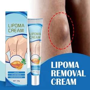 Crème pour l'élimination des lipomes 20g - Formule naturelle à base de plantes pour la lipolyse, l'élimination des amas graisseux - Product Image 1