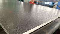 Personnalisable 20mm/25mm/30mm Polyuréthane (PIR/PU) Panneau sandwich pour panneau de mousse d'isolation de panneau de construction de conduit HVAC