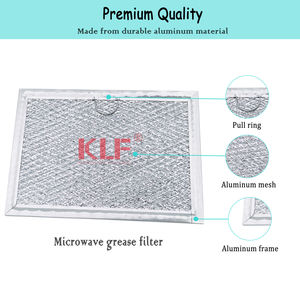 定制尺寸7-5/8X5X3/32英寸<span class=keywords><strong>2</strong></span>包铝箔网微波过滤器更换 - Product Image 3