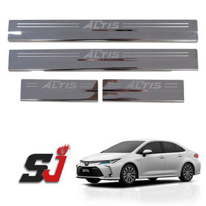 การออกแบบใหม่อุปกรณ์เสริมอัตโนมัติประตูธรณีประตูแผ่นป้องกันสำหรับ<span class=keywords><strong>2021</strong></span> Altis Corolla - Product Image 5