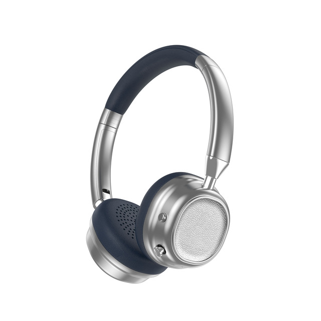 Classic Retro Studio DJ Stereo Over-Ear Wireless Headphones V5.4 Active Noise Cancellation IPX5 Waterproof Leather Design for