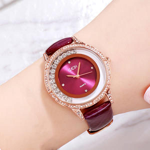 Montre à bracelet en cuir pour femme, nouvelle tendance, cadran simple, décontractée et polyvalente, pour étudiantes - Product Image 6