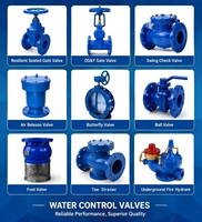Vanne à opercule à siège souple Z45X en fonte ductile GGG50 PN10 PN16 à tige non élévatrice à brides DIN/EN 1092-2 avec volant pour eau